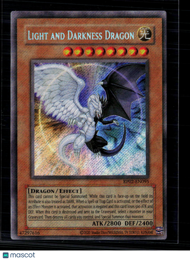 Yu-Gi-Oh! Light and Darkness Dragon Retro Pack 2 SR RP02-EN095 Unlimited