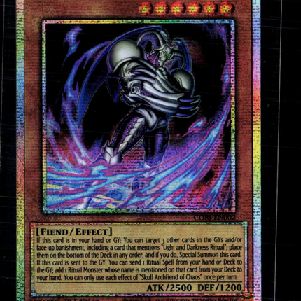 Yu-Gi-Oh! Skull Archfiend of Chaos Chaos Origins Starlight CORI-EN002 1st Ed