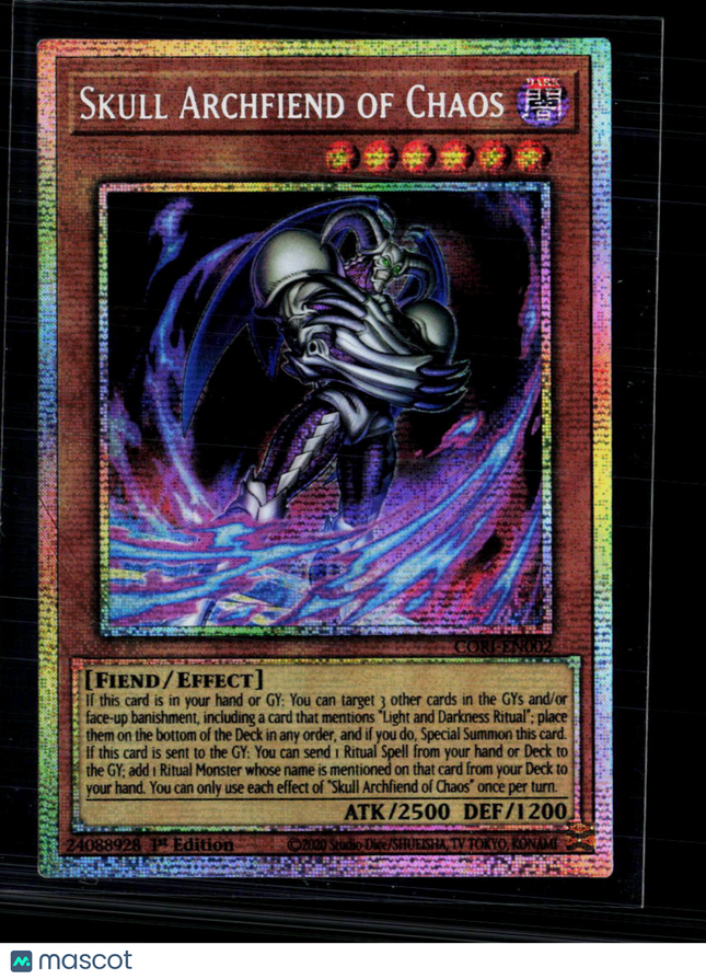 Yu-Gi-Oh! Skull Archfiend of Chaos Chaos Origins Starlight CORI-EN002 1st Ed