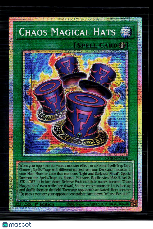 Yu-Gi-Oh! Chaos Magical Hats Chaos Origins Starlight Rare CORI-EN046 1st Edition
