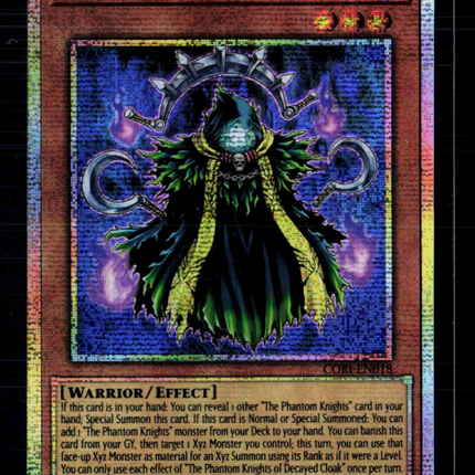 Yu-Gi-Oh The Phantom Knights of Decayed Cloak Chaos Origins Starlight CORI-EN018