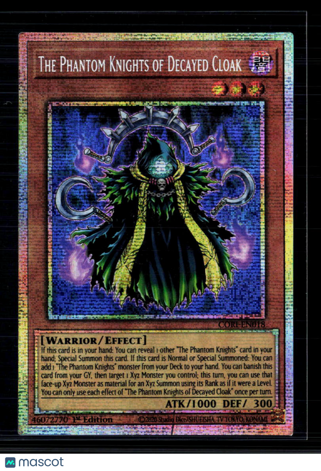 Yu-Gi-Oh The Phantom Knights of Decayed Cloak Chaos Origins Starlight CORI-EN018