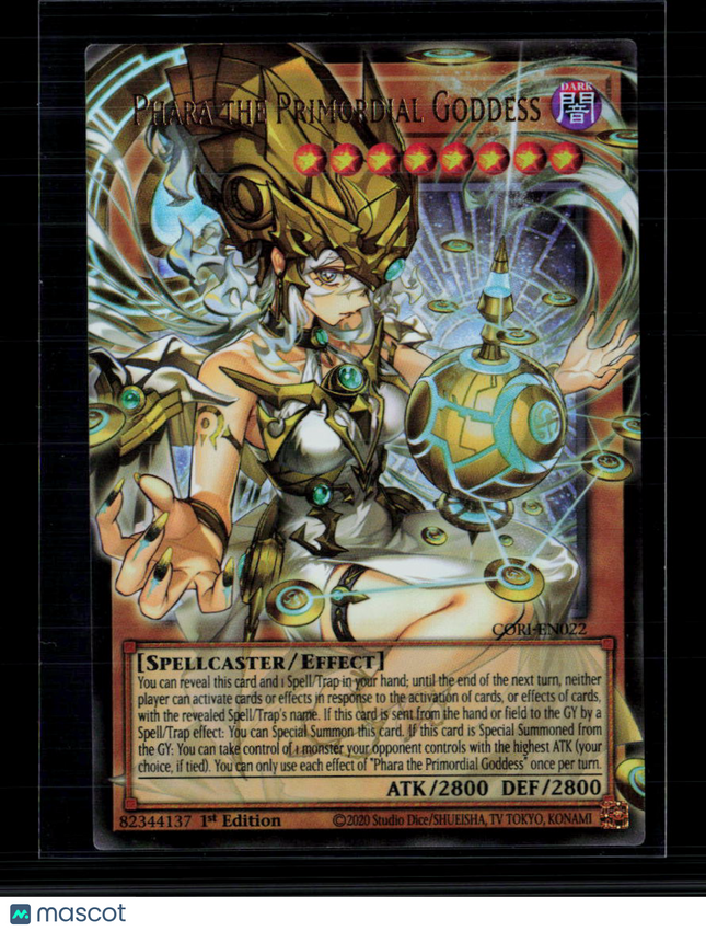 Yu-Gi-Oh! Phara the Primordial Goddess Chaos Origins UR CORI-EN022 1st Edition