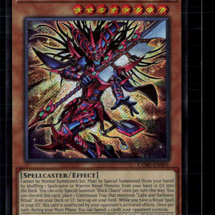 2020 Yu-Gi-Oh! Chaos Impact Special Edition Black Chaos 1st Edition