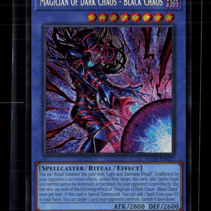 Yu-Gi-Oh! Magician of Dark Chaos - Black Chaos Chaos Origins SR CORI-EN027