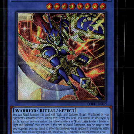 Yu-Gi-Oh! Black Luster Soldier Chaos Origins SR CORI-EN028