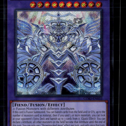 Yu-Gi-Oh! Hyperinvoked Aeon Chaos Origins Secret Rare • CORI-EN033 1st Edition
