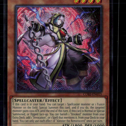Yu-Gi-Oh! Aleister the Reminiscent Chaos Origins SR CORI-EN015 1st Edition