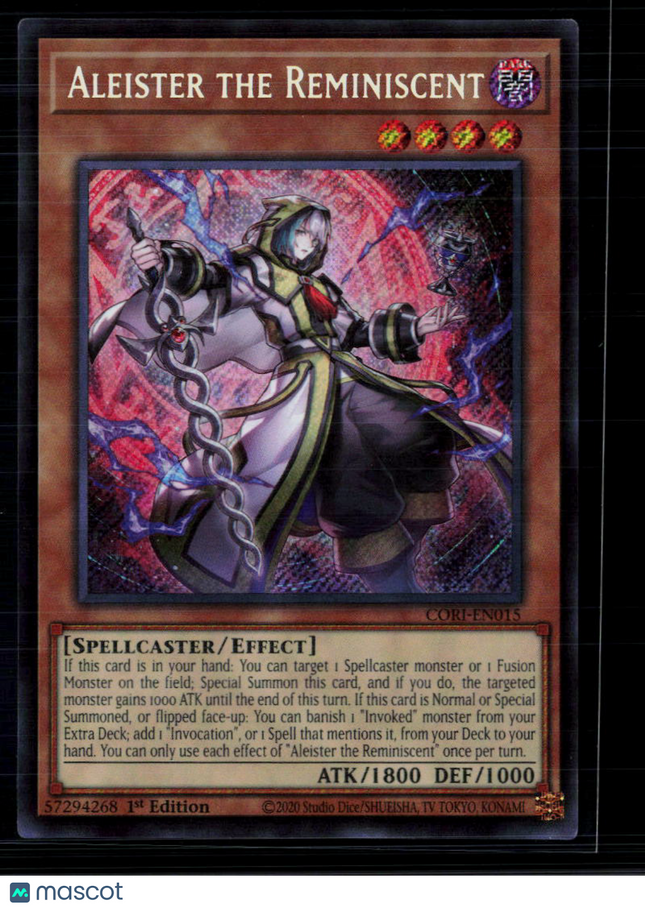 Yu-Gi-Oh! Aleister the Reminiscent Chaos Origins SR CORI-EN015 1st Edition