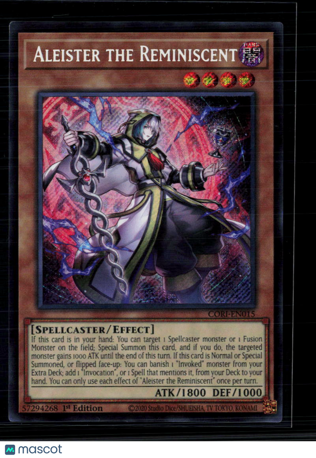 Yu-Gi-Oh! Aleister the Reminiscent Chaos Origins SR CORI-EN015 1st Edition