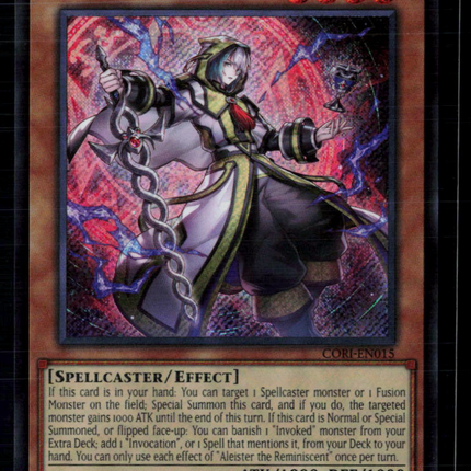 Yu-Gi-Oh! Aleister the Reminiscent Chaos Origins SR CORI-EN015 1st Edition