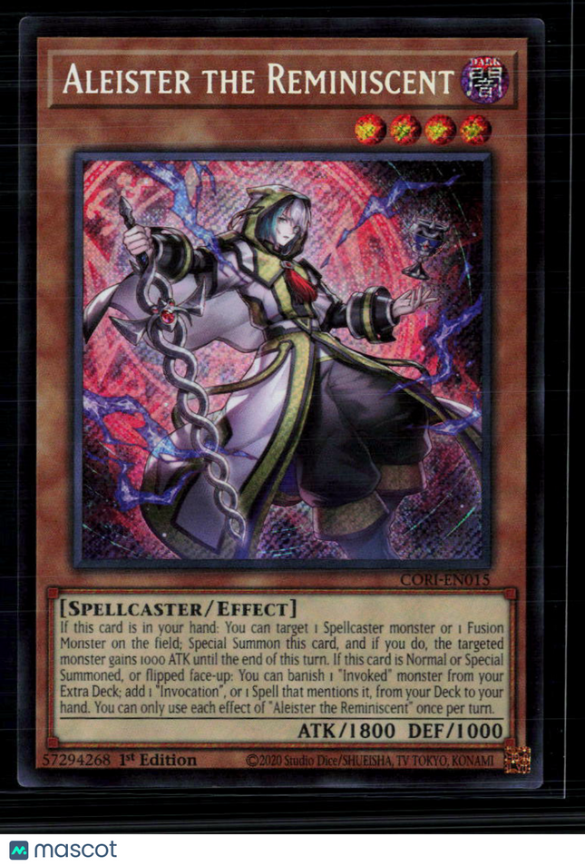 Yu-Gi-Oh! Aleister the Reminiscent Chaos Origins SR CORI-EN015 1st Edition