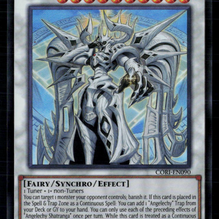 Yu-Gi-Oh! Angelechy Shatranga Chaos Origins Ultra Rare • CORI-EN090 1st Edition
