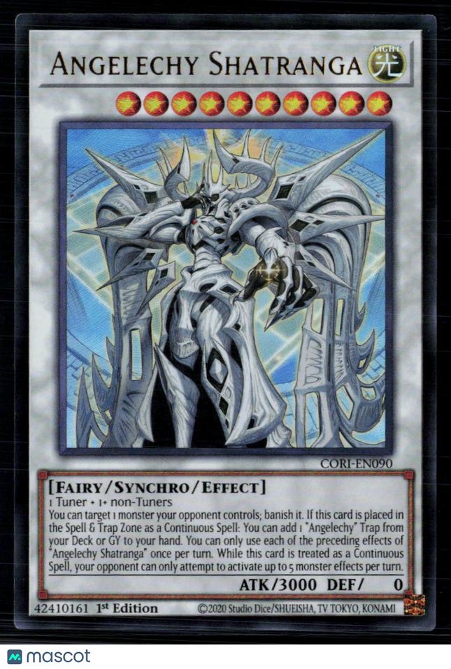 Yu-Gi-Oh! Angelechy Shatranga Chaos Origins Ultra Rare • CORI-EN090 1st Edition