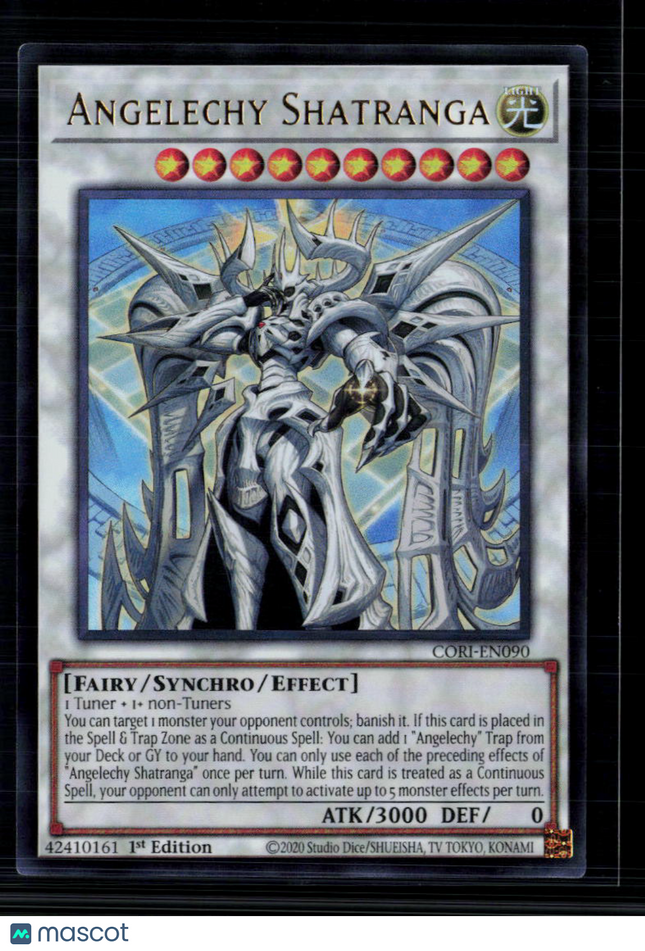 Yu-Gi-Oh! Angelechy Shatranga Chaos Origins Ultra Rare • CORI-EN090 1st Edition