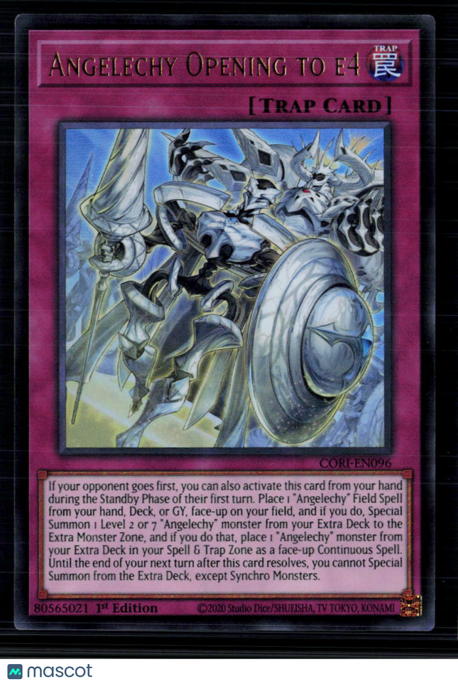 Yu-Gi-Oh! Angelechy Opening to e4 Chaos Origins UR CORI-EN096 1st Edition