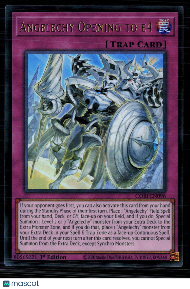 Yu-Gi-Oh! Angelechy Opening to e4 Chaos Origins UR CORI-EN096 1st Edition