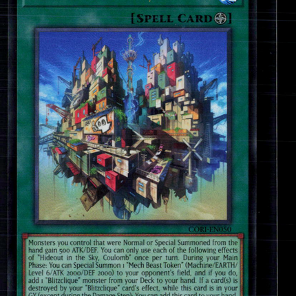 Yu-Gi-Oh! Hideout in the Sky, Coulomb Chaos Origins UR CORI-EN050 1st Edition