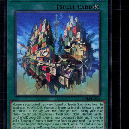 Yu-Gi-Oh! Hideout in the Sky, Coulomb Chaos Origins UR CORI-EN050 1st Edition