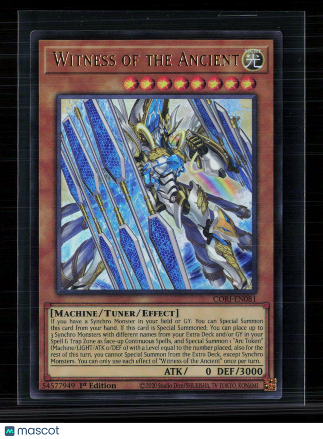 Yu-Gi-Oh! Witness of the Ancient Chaos Origins UR CORI-EN081 1st Edition