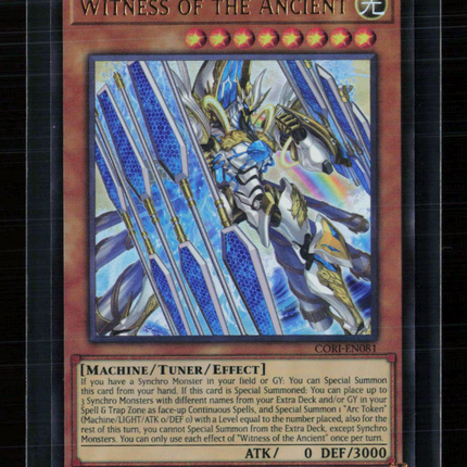 Yu-Gi-Oh! Witness of the Ancient Chaos Origins UR CORI-EN081 1st Edition