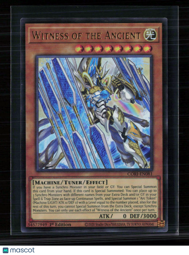 Yu-Gi-Oh! Witness of the Ancient Chaos Origins UR CORI-EN081 1st Edition