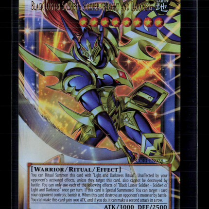 Yu-Gi-Oh! Black Luster Soldier Soldier of Light and Darkness UR CORI-EN028