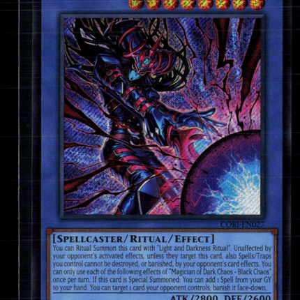 Yu-Gi-Oh! Magician of Dark Chaos - Black Chaos Chaos Origins SR CORI-EN027