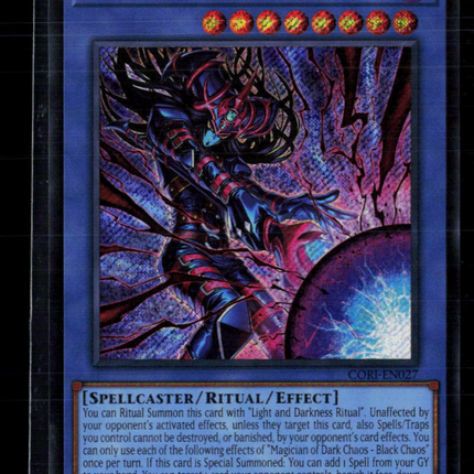 Yu-Gi-Oh! Magician of Dark Chaos - Black Chaos Chaos Origins SR CORI-EN027