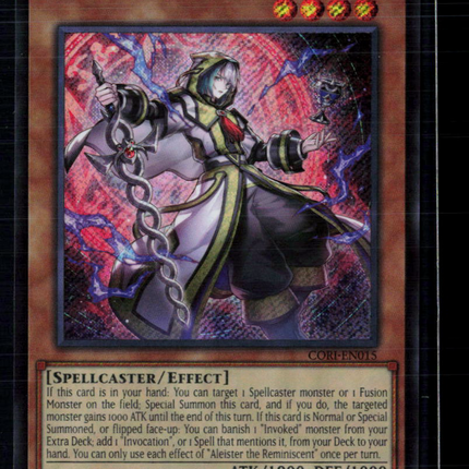 Yu-Gi-Oh! Aleister the Reminiscent Chaos Origins SR CORI-EN015 1st Edition