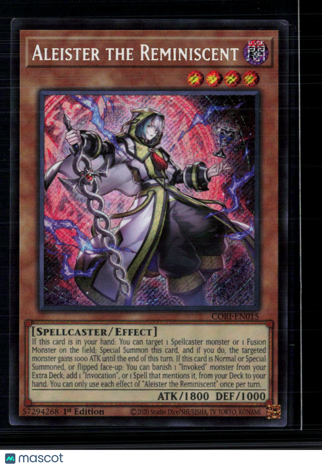 Yu-Gi-Oh! Aleister the Reminiscent Chaos Origins SR CORI-EN015 1st Edition