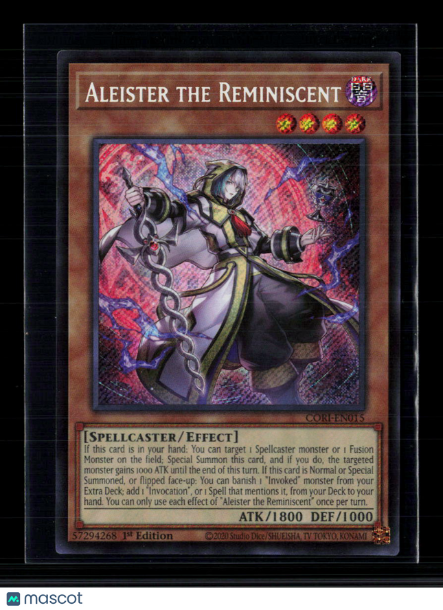 Yu-Gi-Oh! Aleister the Reminiscent Chaos Origins SR CORI-EN015 1st Edition