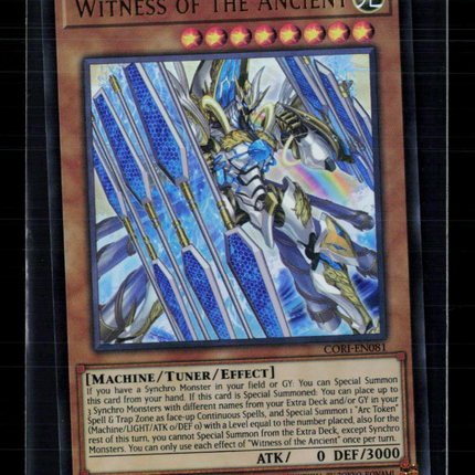 Yu-Gi-Oh! Witness of the Ancient Chaos Origins UR CORI-EN081 1st Edition