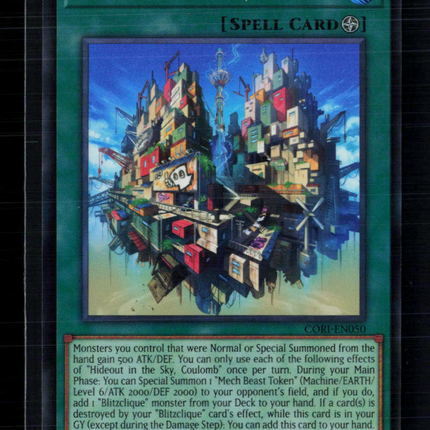 Yu-Gi-Oh! Hideout in the Sky, Coulomb Chaos Origins UR CORI-EN050 1st Edition