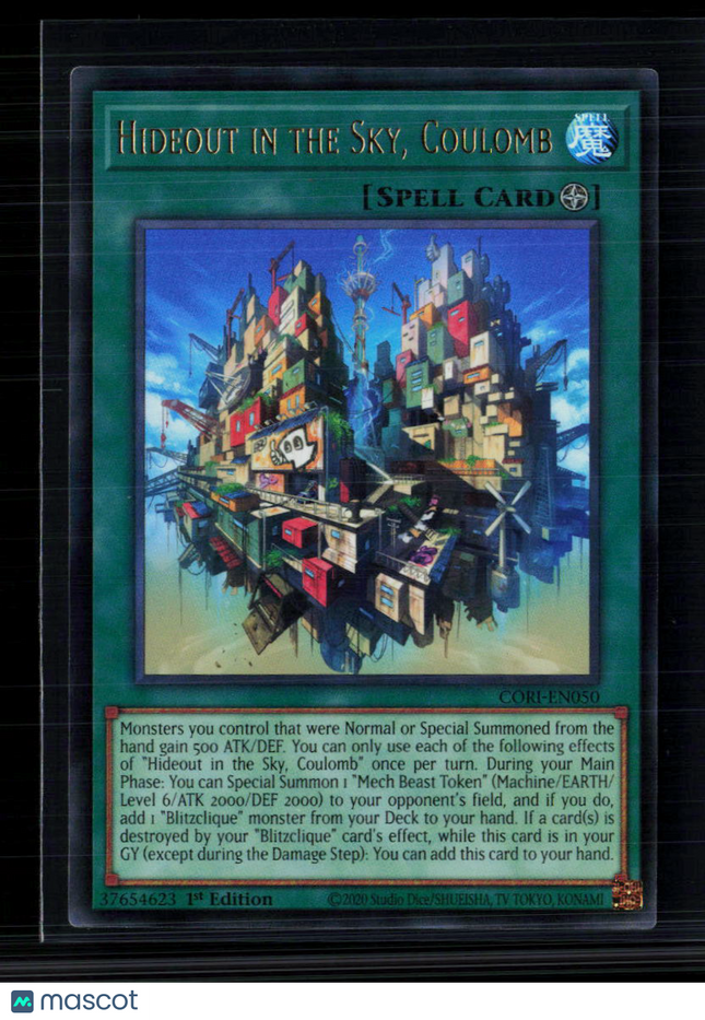 Yu-Gi-Oh! Hideout in the Sky, Coulomb Chaos Origins UR CORI-EN050 1st Edition