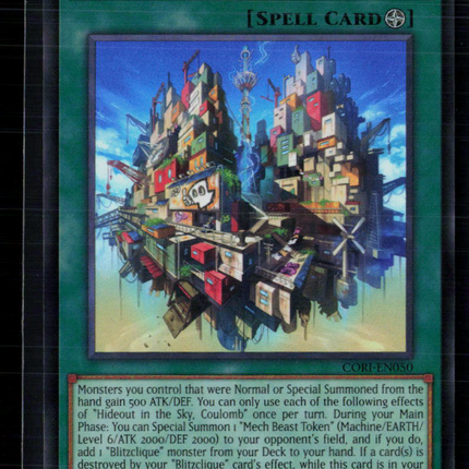 Yu-Gi-Oh! Hideout in the Sky, Coulomb Chaos Origins UR CORI-EN050 1st Edition
