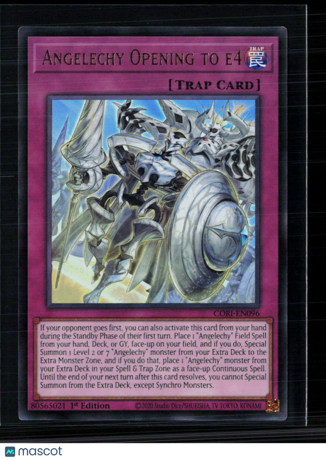 Yu-Gi-Oh! Angelechy Opening to e4 Chaos Origins UR CORI-EN096 1st Edition