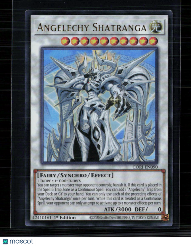 Yu-Gi-Oh! Angelechy Shatranga Chaos Origins Ultra Rare • CORI-EN090 1st Edition