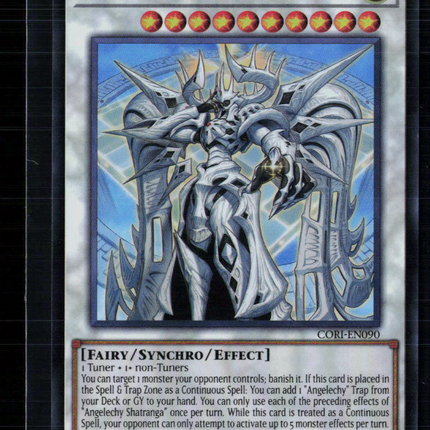 Yu-Gi-Oh! Angelechy Shatranga Chaos Origins Ultra Rare • CORI-EN090 1st Edition