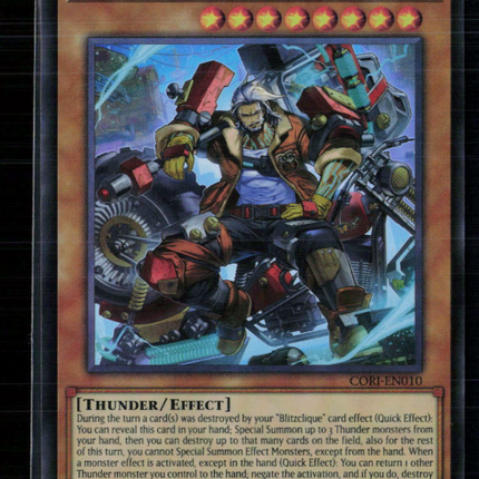 Yu-Gi-Oh! Whisker Blitzclique Chaos Origins Ultra Rare • CORI-EN010 1st Edition