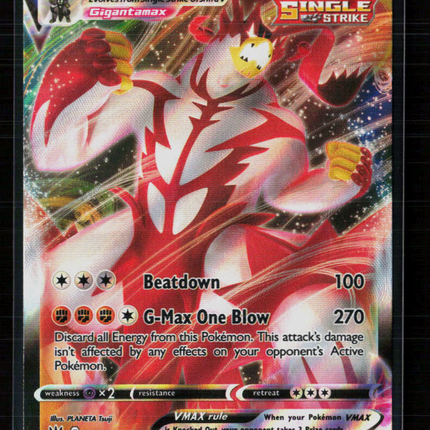 Pokemon 2021 Battle Styles Single Strike Urshifu VMAX #86/163
