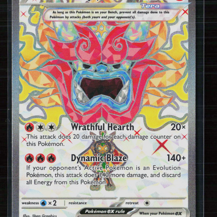 Pokemon 2024 Twilight Masquerade Hearthflame Mask Ogerpon EX Tera #192/167