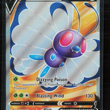 Pokemon 2020 Darkness Ablaze Butterfree V FA #177/189