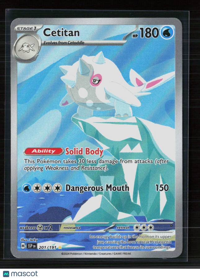 Pokemon 2024 Surging Sparks Cetitan #201/191
