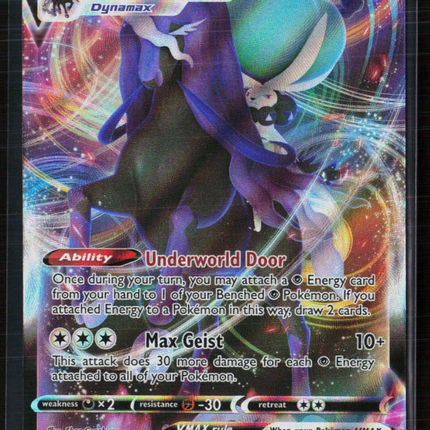 Pokemon 2021 Chilling Reign Shadow Rider Calyrex VMAX RRR #75/198