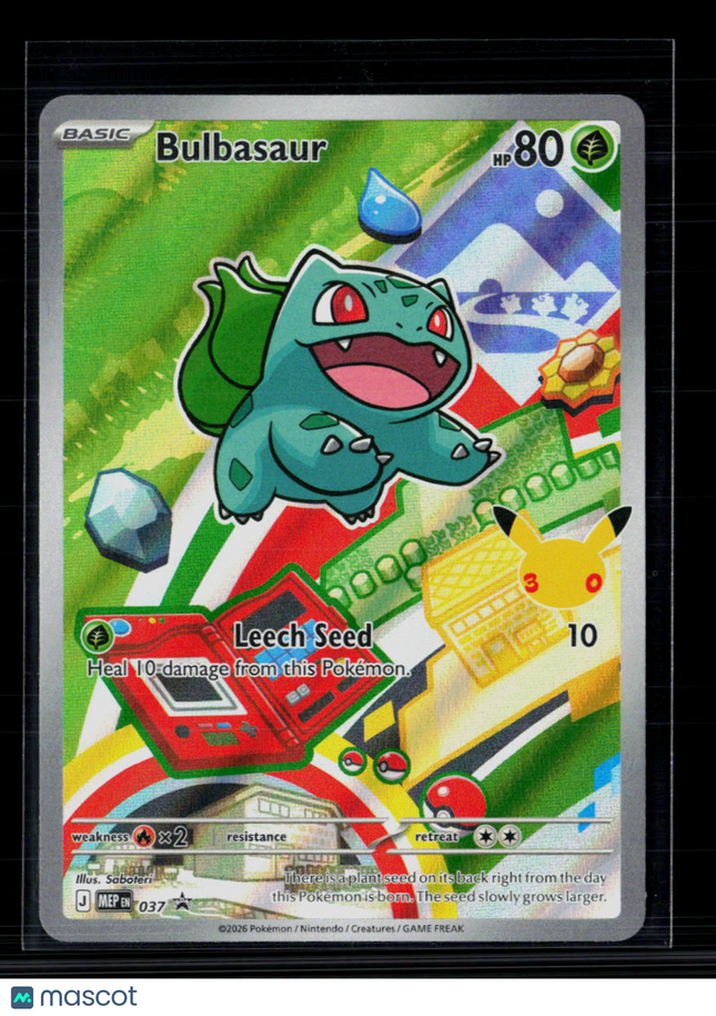 Pokemon 2026 Mega Evolution – Ascended Heroes Bulbasaur #037