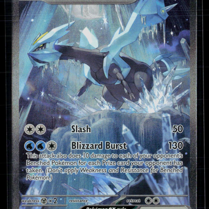 Pokemon 2025 Scarlet & Violet Black Bolt Kyurem EX SAR #165/86
