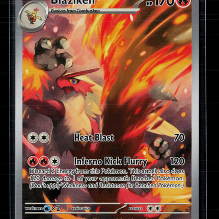 Pokemon 2025 Destined Rivals Blaziken #192/182