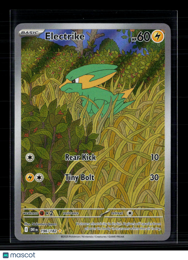Pokemon 2025 Destined Rivals Electrike #196/182