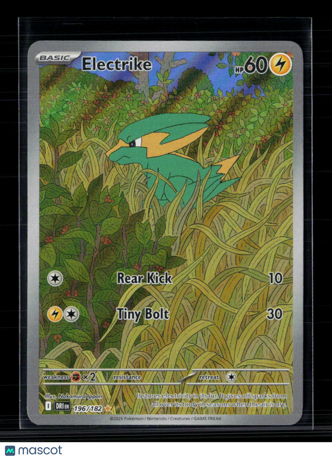 Pokemon 2025 Destined Rivals Electrike #196/182